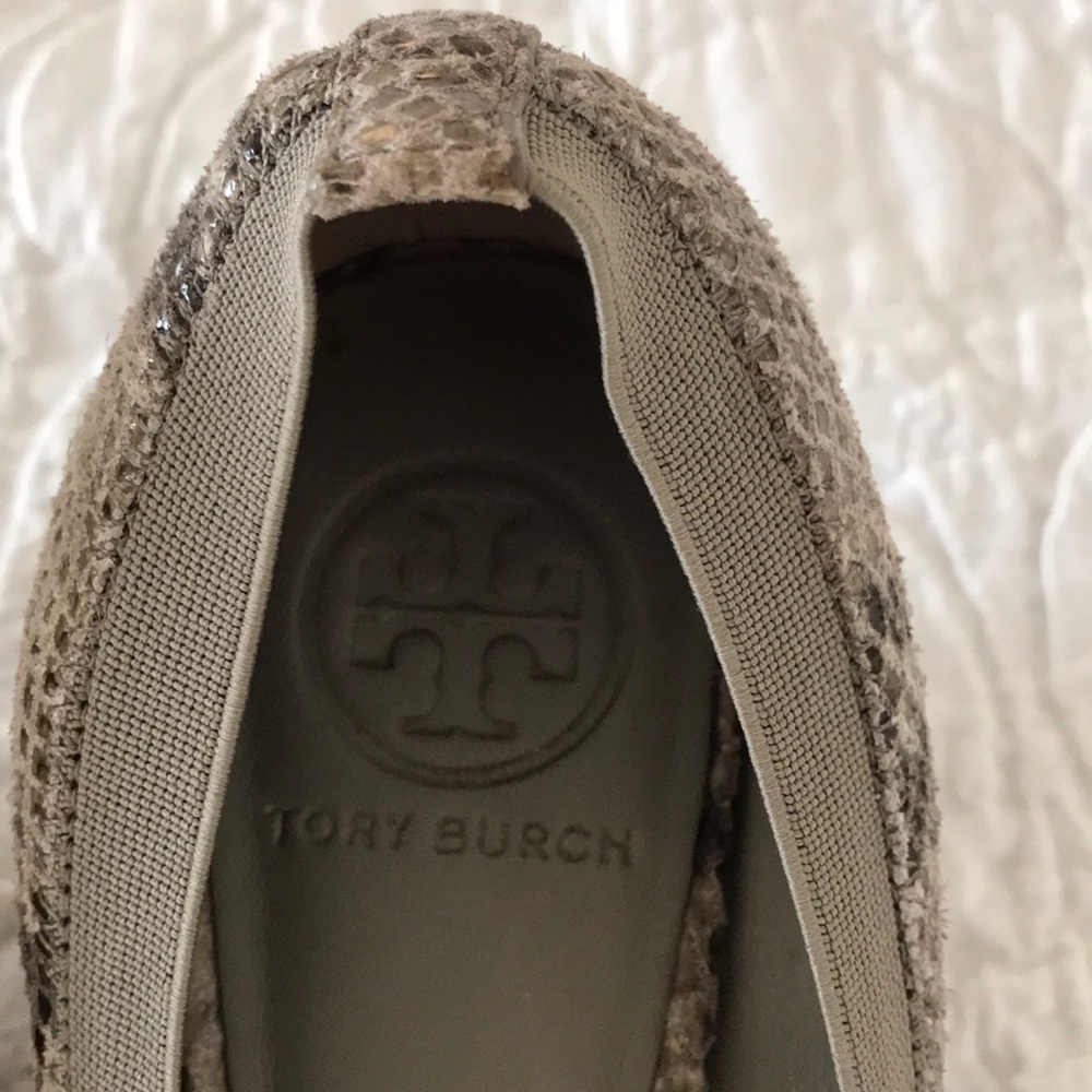 Tory Burch snake skin wedges - Picture 5 of 5
